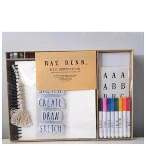 NEW Rae Dunn DIY Sketchbook Set